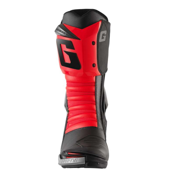 GAERNE GP1 LS Black/Fluo Red motorcycle boots