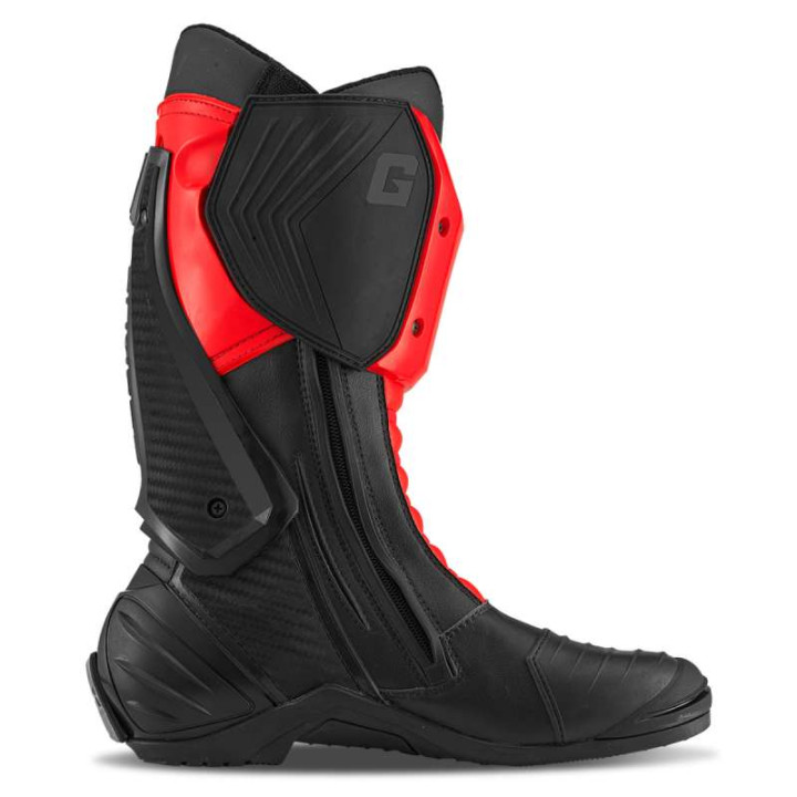GAERNE GP1 LS Black/Fluo Red motorcycle boots