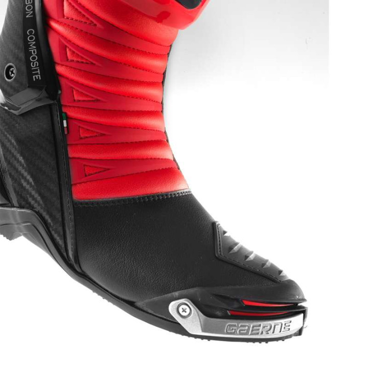 GAERNE GP1 LS Black/Fluo Red motorcycle boots
