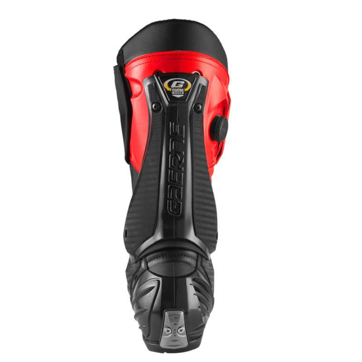 GAERNE GP1 LS Black/Fluo Red motorcycle boots