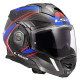 Casque moto LS2 FF901 ADVANT X CARBON FUTURE II Blanc/Bleu 22.06