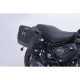 Sacoches cavalières SW-Motech LEGEND GEAR LC1/LC2 Black Edition + écarteurs SLC Royal Enfield Hunter