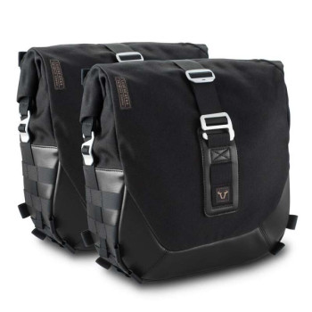 Sacoches cavalières SW-Motech LEGEND GEAR LC2 Black Edition + écarteurs SLC Royal Enfield Meteor Sacoches cavalières SW-Motech LEGEND GEAR LC2 Black Edition + écarteurs SLC Royal Enfield Meteor