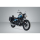 Sacoches cavalières SW-Motech LEGEND GEAR LC2 Black Edition + écarteurs SLC Royal Enfield Meteor