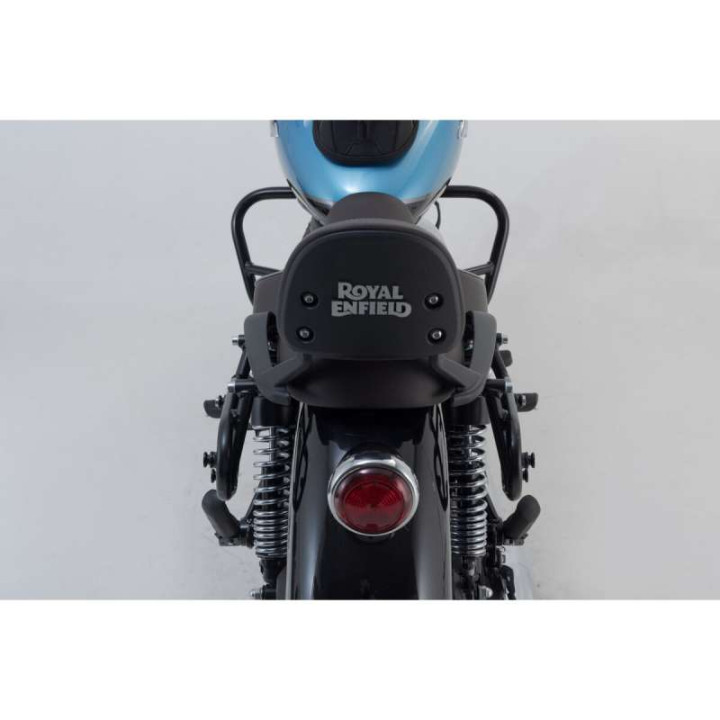 Sacoches cavalières SW-Motech LEGEND GEAR LC2 Black Edition + écarteurs SLC Royal Enfield Meteor