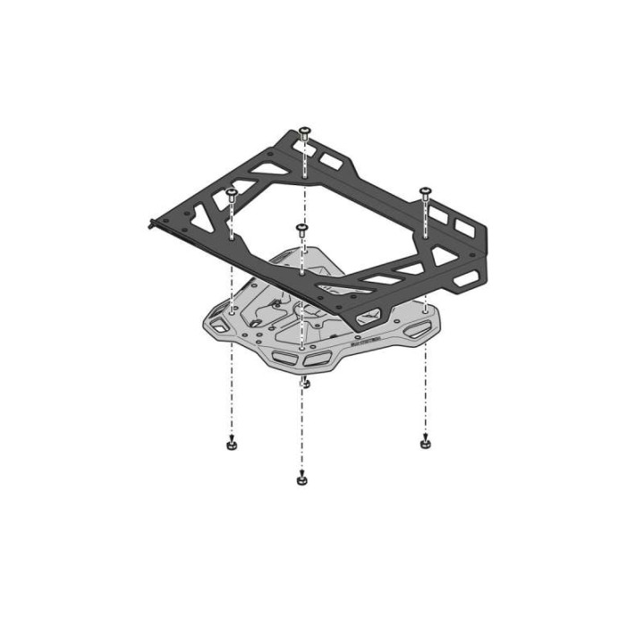 Porte-bagages SW-Motech STREET-RACK KTM Duke 990 (GPT.04.994.16000/B)
