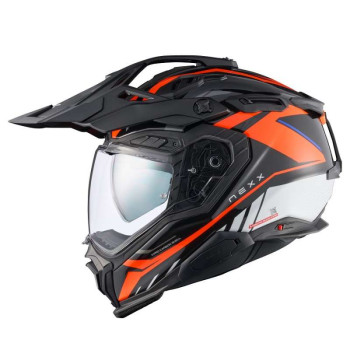Casque moto Nexx X.WED3 GOBI ORANGE/WHITE