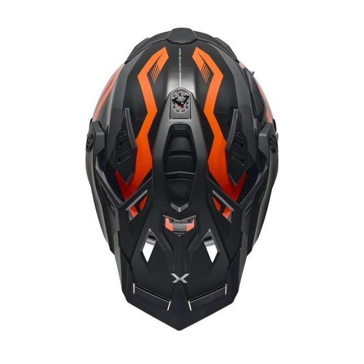 Casque moto Nexx X.WED3 GOBI ORANGE/WHITE