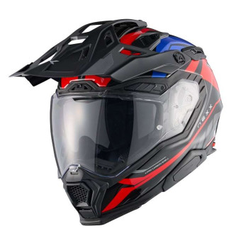 Casque moto Nexx X.WED3 GOBI RED/BLUE