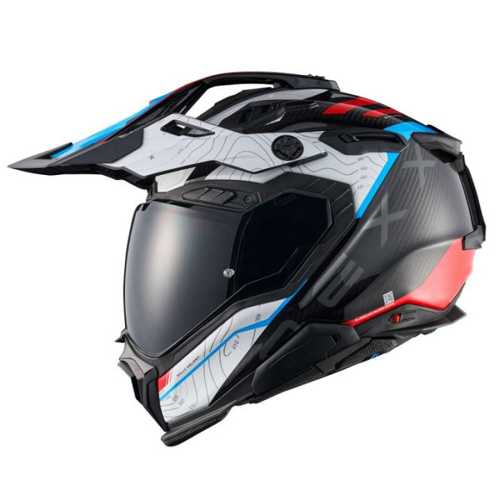 Nexx X.WED3 FURKA CARBON RED/BLUE motorcycle helmet