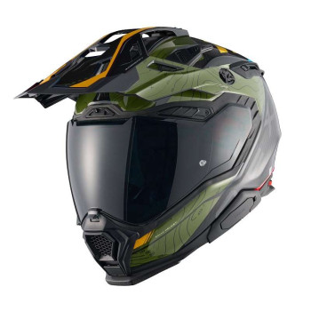 Casque moto Nexx X.WED3 FURKA CARBON GREEN/YELLOW