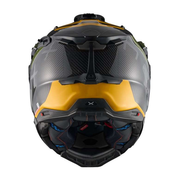 Nexx X.WED3 FURKA CARBON GREEN/YELLOW motorcycle helmet