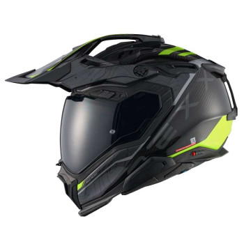 Casque moto Nexx X.WED3 FURKA CARBON GRAY/NEON