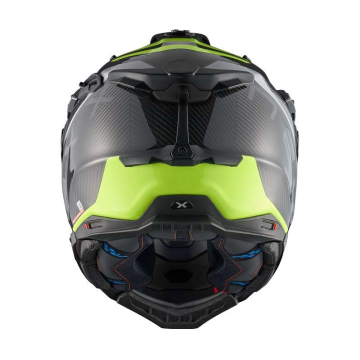 Nexx X.WED3 FURKA CARBON GRAY/NEON motorcycle helmet