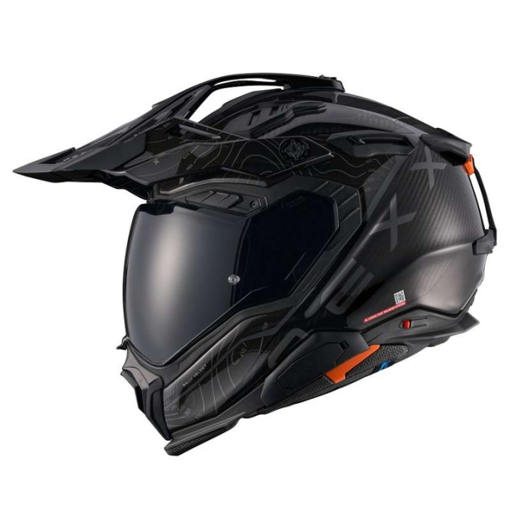 Nexx X.WED3 FURKA CARBON BLACK/GRAY motorcycle helmet