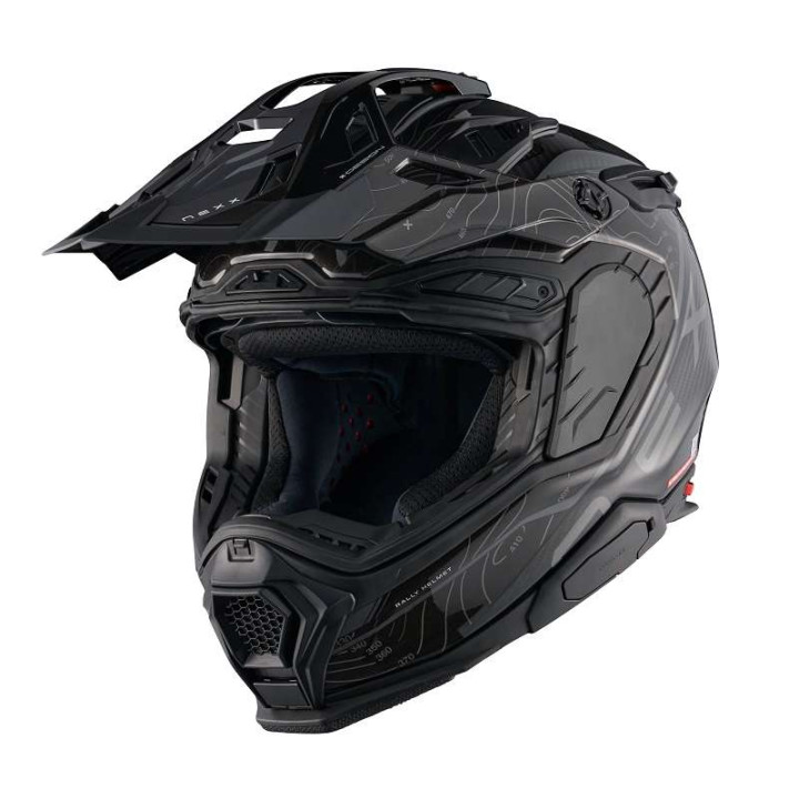 Nexx X.WED3 FURKA CARBON BLACK/GRAY motorcycle helmet