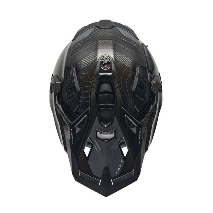 Nexx X.WED3 FURKA CARBON BLACK/GRAY motorcycle helmet