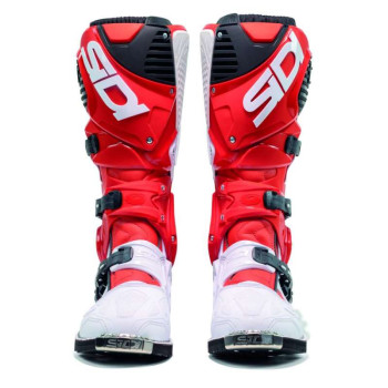 Bottes moto tout terrain SIDI CROSSFIRE 3 ROUGE/BLANC