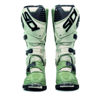 Bottes moto tout terrain SIDI CROSSFIRE 3 VERT MILITAIRE/SABLE