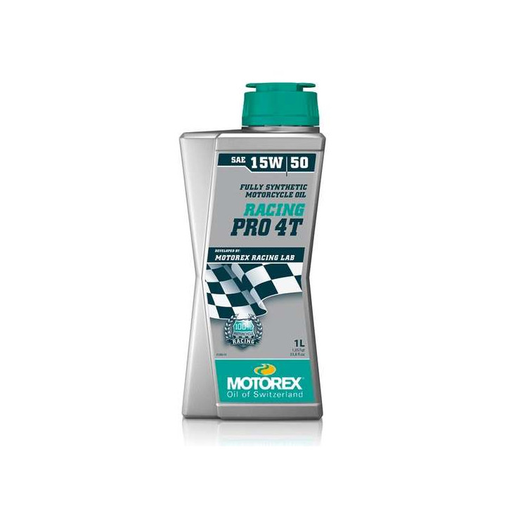 Motorex Racing Pro 4T 15w50 1 liter engine oil