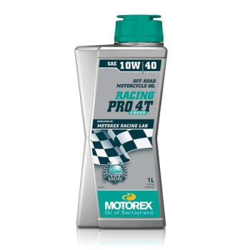 Huile moteur Motorex Racing Pro Cross 4T 10w40 1 litre Huile moteur Motorex Racing Pro Cross 4T 10w40 1 litre