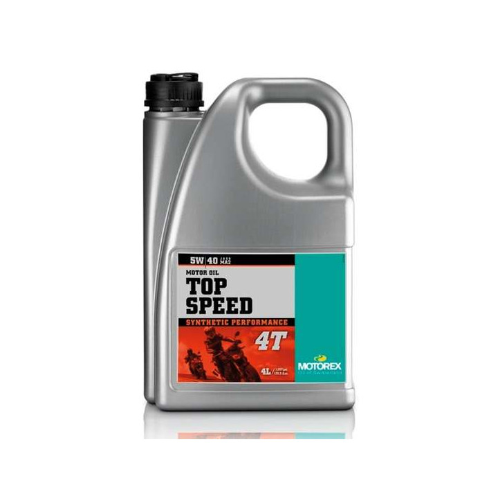 Engine oil Motorex Top Speed 4T 5w40 4 liters