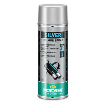 Peinture argent Motorex 500 ml