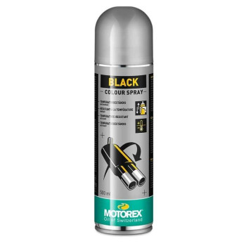 Peinture noir mat Motorex 500 ml
