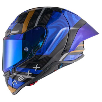 Casque moto Nexx X.R3R SWIRL DEEP BLUE