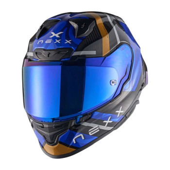 Casque moto Nexx X.R3R SWIRL DEEP BLUE