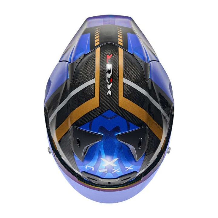 Nexx X.R3R SWIRL DEEP BLUE motorcycle helmet