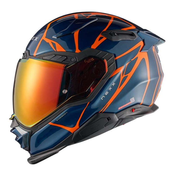 Nexx X.WST3 B-SIDE TEAL BLUE motorcycle helmet