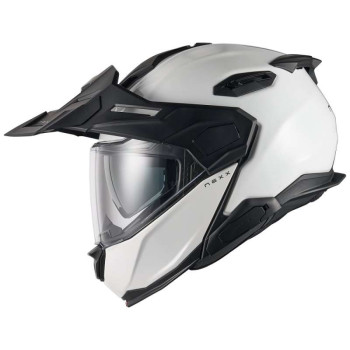 Nexx X.LIFECOUNTRY PLAIN WHITE motorcycle helmet