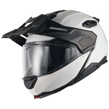 Nexx X.LIFECOUNTRY PLAIN WHITE motorcycle helmet