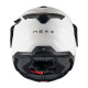 Nexx X.LIFECOUNTRY PLAIN WHITE motorcycle helmet