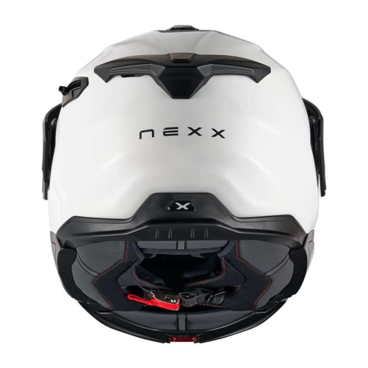 Nexx X.LIFECOUNTRY PLAIN WHITE motorcycle helmet