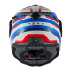 Nexx X.LIFECOUNTRY WESTBOUND BLUE/RED MATTE motorcycle helmet