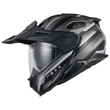 Nexx X.LIFECOUNTRY WESTBOUND BLACK/GRAY MATTE motorcycle helmet