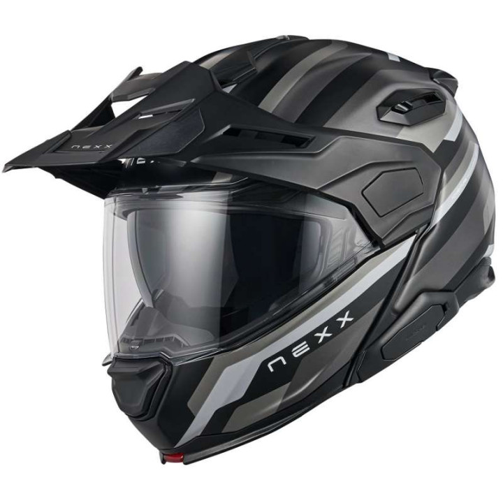 Nexx X.LIFECOUNTRY WESTBOUND BLACK/GRAY MATTE motorcycle helmet