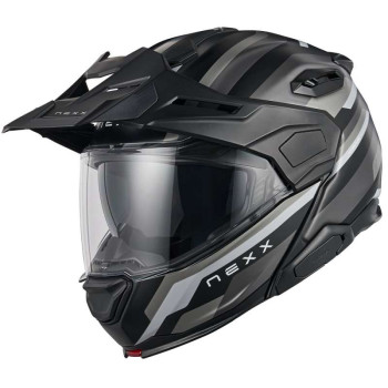 Nexx X.LIFECOUNTRY WESTBOUND BLACK/GRAY MATTE motorcycle helmet