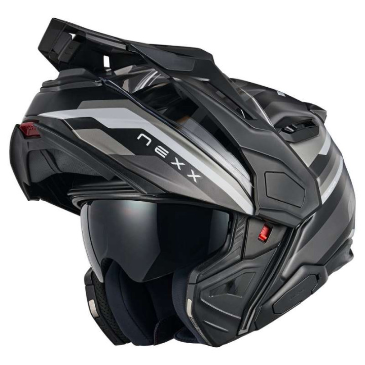 Nexx X.LIFECOUNTRY WESTBOUND BLACK/GRAY MATTE motorcycle helmet