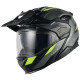 Nexx X.LIFECOUNTRY TERRA GRAY/NEON MATTE motorcycle helmet