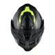 Nexx X.LIFECOUNTRY TERRA GRAY/NEON MATTE motorcycle helmet