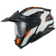Nexx X.LIFECOUNTRY TERRA WHITE/ORANGE MATTE motorcycle helmet