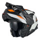 Nexx X.LIFECOUNTRY TERRA WHITE/ORANGE MATTE motorcycle helmet