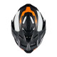 Nexx X.LIFECOUNTRY TERRA WHITE/ORANGE MATTE motorcycle helmet