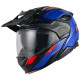 Nexx X.LIFECOUNTRY TERRA BLUE/RED MATTE motorcycle helmet