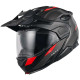 Nexx X.LIFECOUNTRY TERRA GRAY/RED MATTE motorcycle helmet
