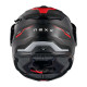 Nexx X.LIFECOUNTRY TERRA GRAY/RED MATTE motorcycle helmet