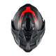 Nexx X.LIFECOUNTRY TERRA GRAY/RED MATTE motorcycle helmet